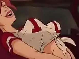 Sexy Redhead Anime Babes - Animated redhead girl accidentally fell on a friend's stiff dick - Sunporno