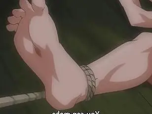 Submissive anime girl tied up with ropes and fucked by a master - Sunporno