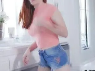 Hot Natural Redhead Boobs - redhead sis with natural boobs perfect sex - Sunporno
