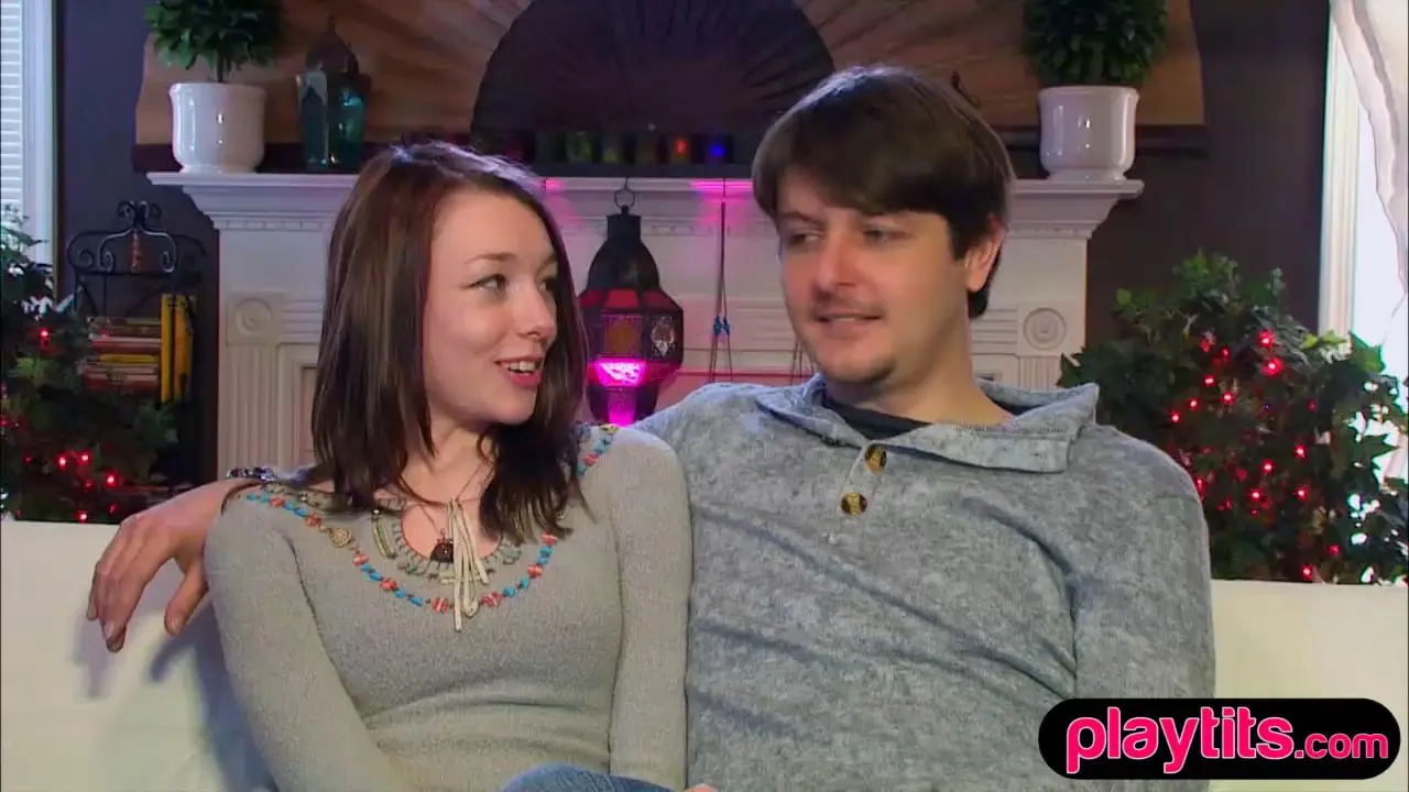Young couple goes to a swinger party for the first time