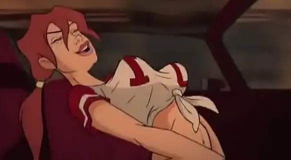 Accidental Porn Cartoon - Animated redhead girl accidentally fell on a friend's stiff dick - Sunporno